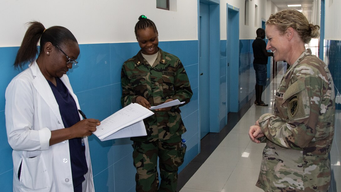 SETAF-AF Civil Affairs Team engages with Armed Forces of Liberia