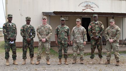 SETAF-AF Civil Affairs Team engages with Armed Forces of Liberia