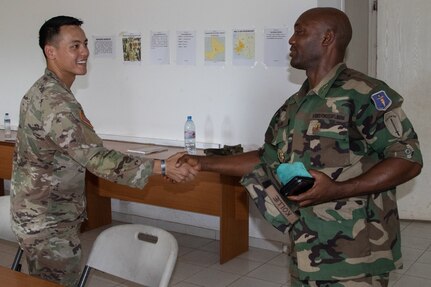 SETAF-AF Civil Affairs Team engages with Armed Forces of Liberia