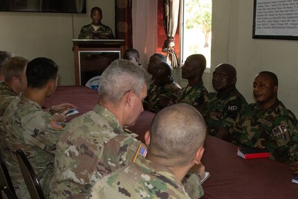 SETAF-AF Civil Affairs Team engages with Armed Forces of Liberia