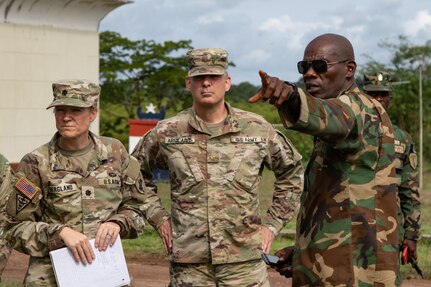 SETAF-AF Civil Affairs Team engages with Armed Forces of Liberia