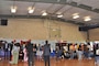 Audience members listen to panelists from various historically black colleges and universities at a college fair hosted by the Barksdale African American Heritage Committee April 1, 2023, at Airline High School in Bossier City, Louisiana. The college fair was geared towards educating and recruiting high schoolers to various historically black colleges and universities across the country. (U.S. Air Force photo by Captain Lena Singleton)