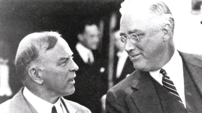 President Franklin D. Roosevelt and PM Mackenzie King