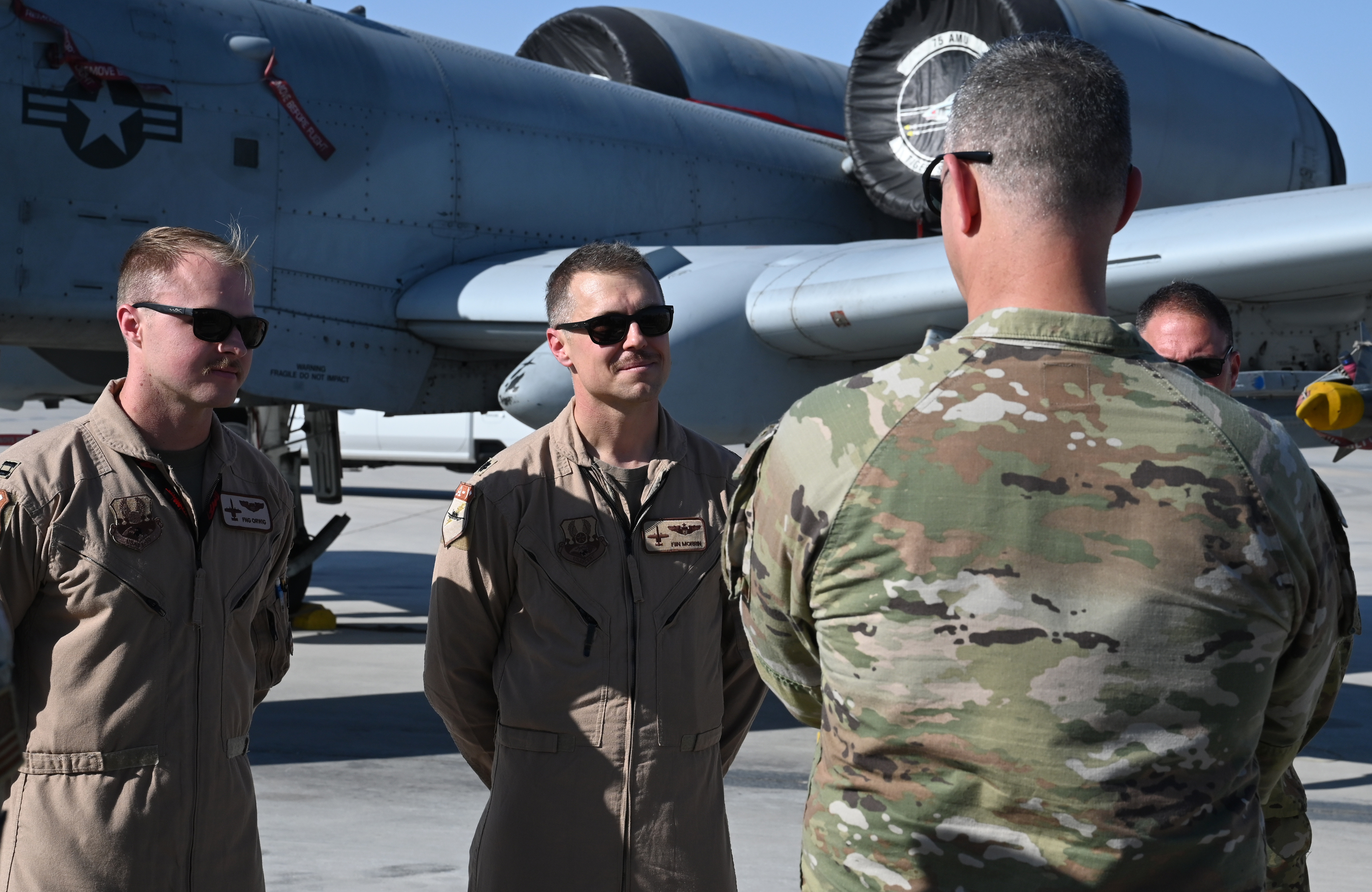 AFCENT commander visits ADAB, preps 75 EFS to receive munitions upgrade >  U.S. Central Command > News Article View
