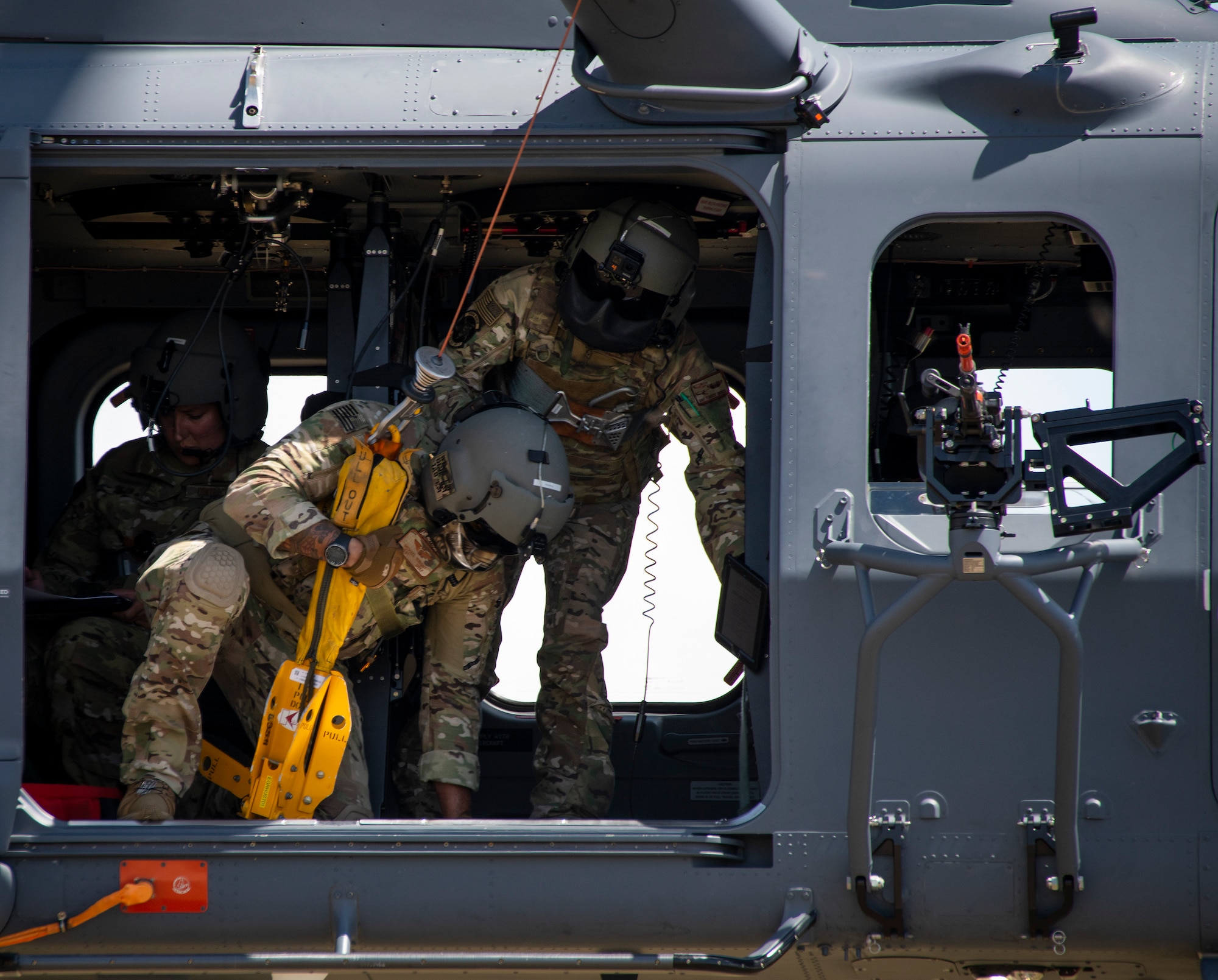 Grey Wolf hoist testing