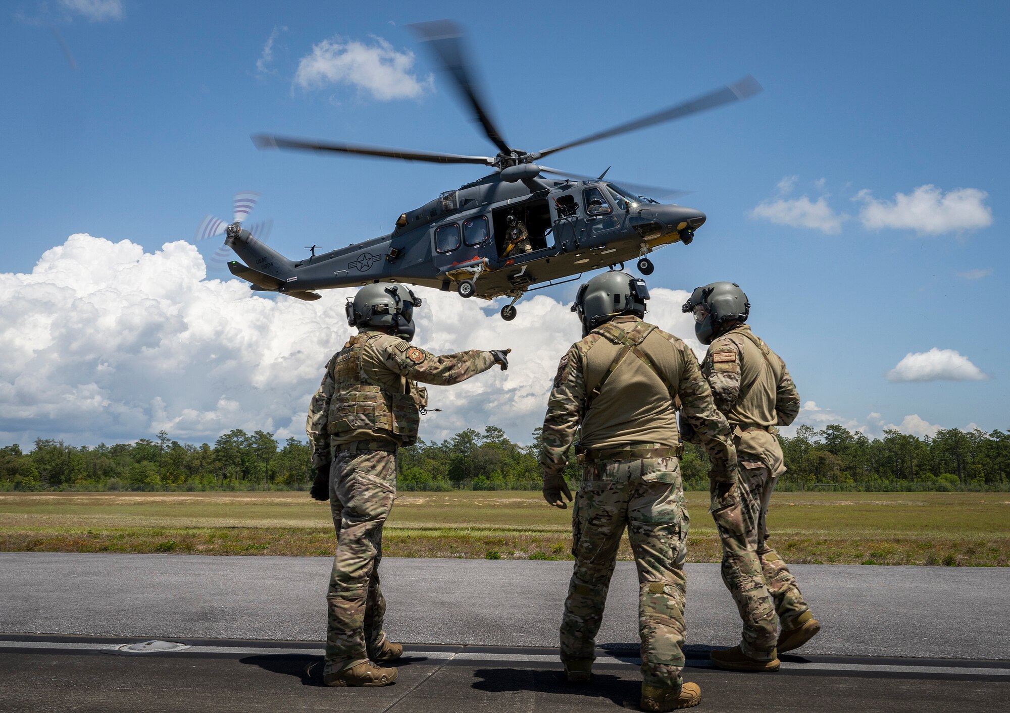 Grey Wolf hoist testing