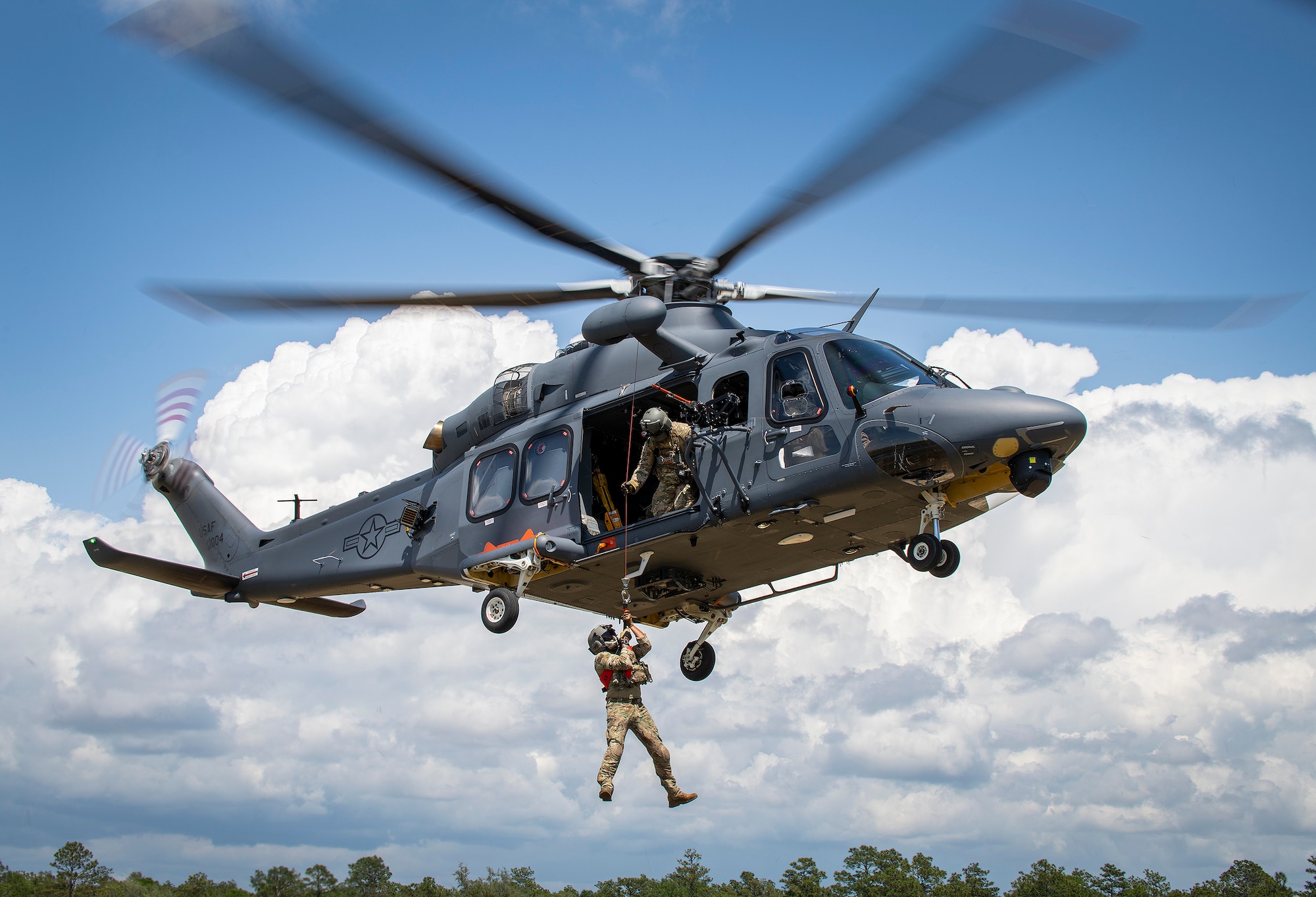 Grey Wolf hoist testing