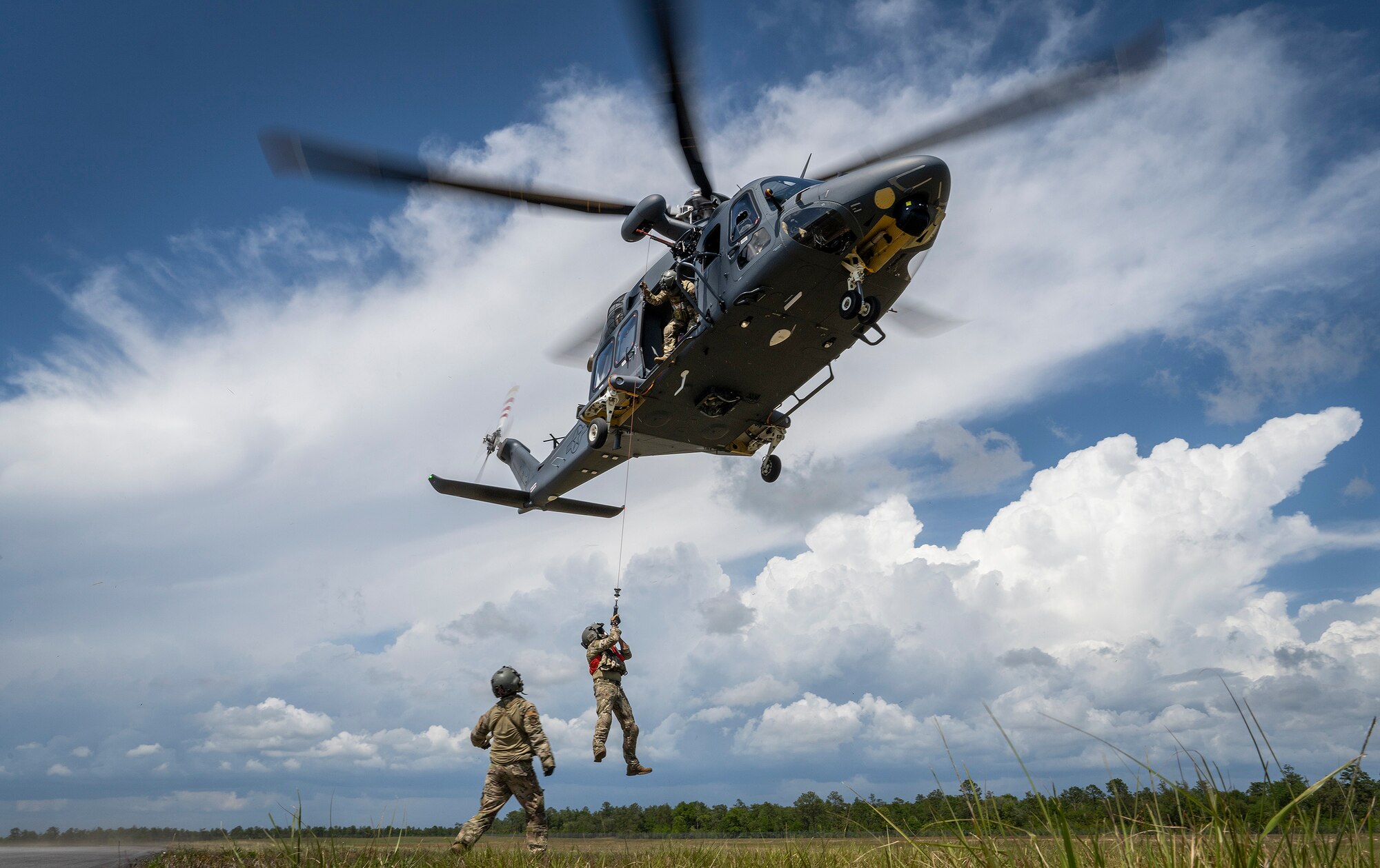 Grey Wolf hoist testing