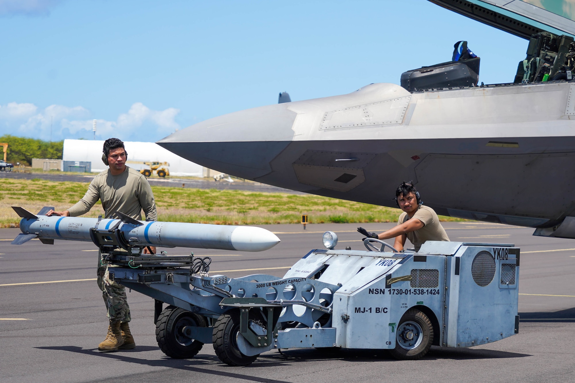 U.S. Air Force fifth-generation fighters supporting NATO Allied Air Command’s Air Shielding mission along the Eastern Flank executed an Agile Combat Employment deployment to Ämari Air Base, Estonia, May 8, 2023, to deter aggression in the Baltic Sea region.