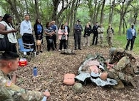 CASAs, ARAs, Mil/Civ Partners, School Advisors, Directors of Admissions, and social media influencers experienced our Combat Casualty Assessments using protocols and paramedic guidelines.