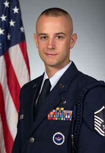 MSgt. Landon Spaulding, Flight Chief, Financial Operations, 88th Comptroller Squadron, official photo