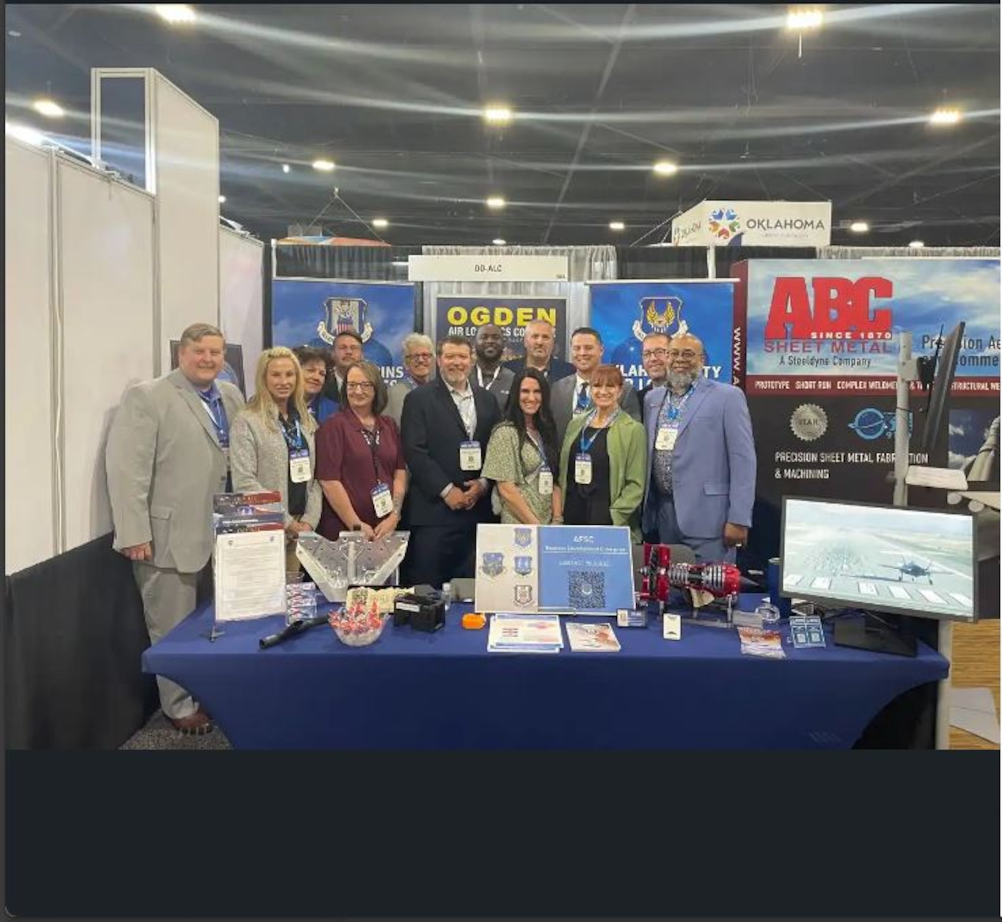 Members of the AFSC Small Business Office attend the 2023 MRO of America Conference in Atlanta, GA where many of the OEM Primes, Aerospace suppliers, and area small businesses gather for networking opportunities.