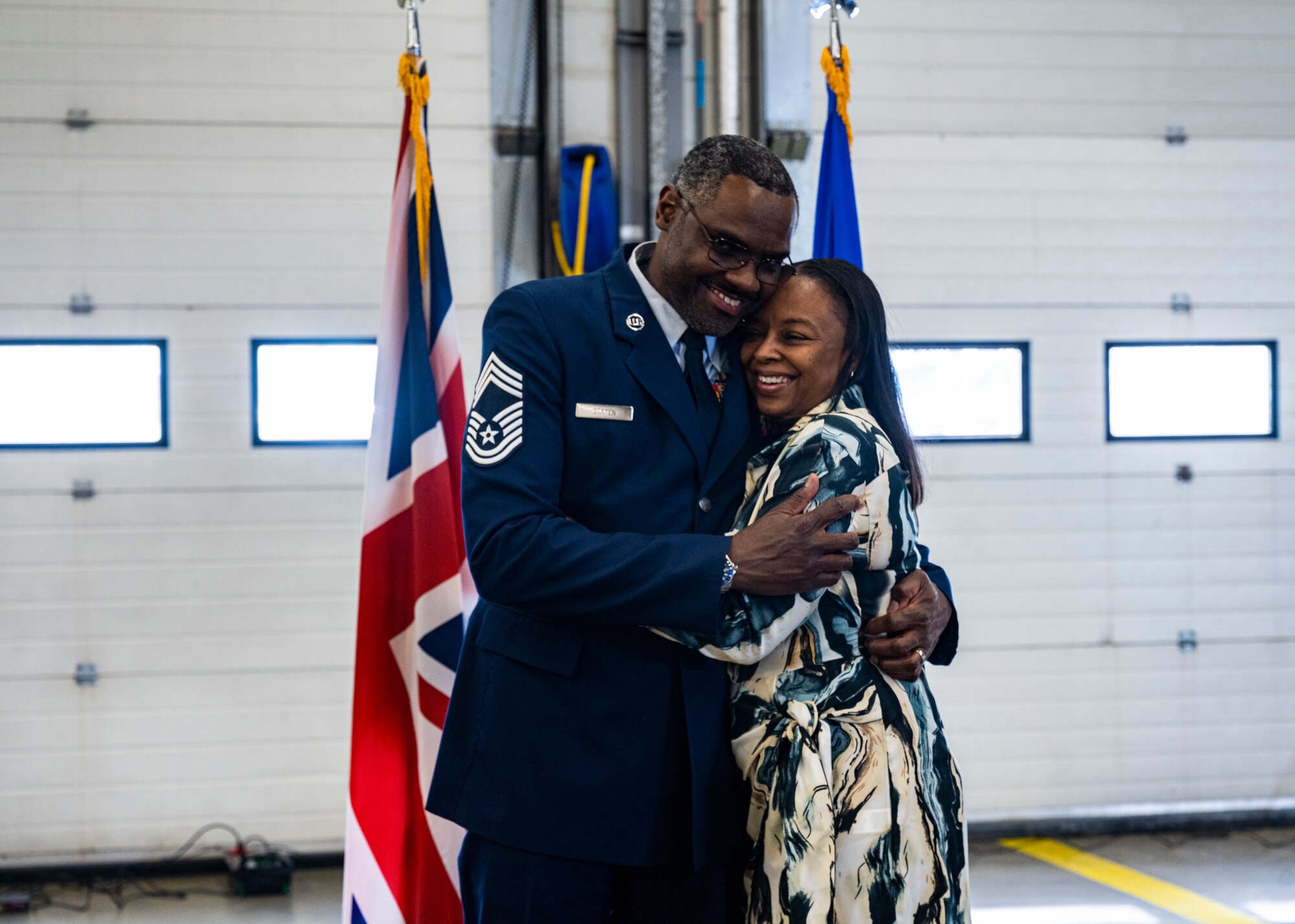 A retirement ceremony was held for Chief Master Sgt. Claborne Staten for his 30 years of dedicated service to the U.S. Air Force.