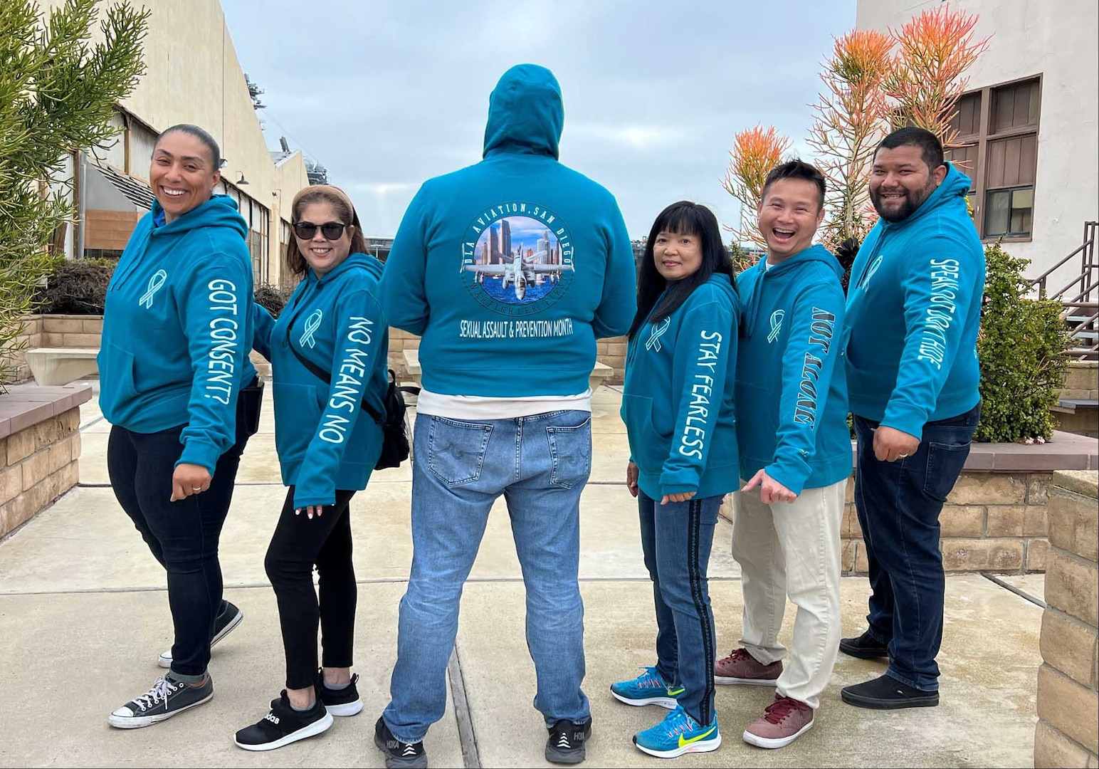 Aviation employees unite in support of awareness and preventing sexual assault
