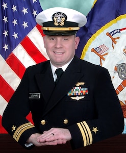 Lt. Cmdr. Eric Lensmire, EXECUTIVE OFFICER, U.S. NAVAL COMPUTER AND TELECOMMUNICATIONS STATION (NCTS) SICILY, ITALY