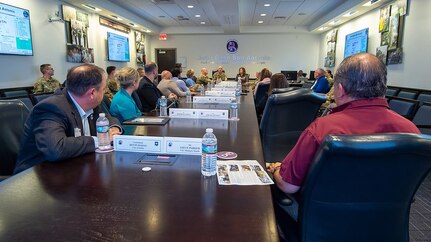 Joint Base San Antonio-Fort Sam Houston hosts honorary commander tour