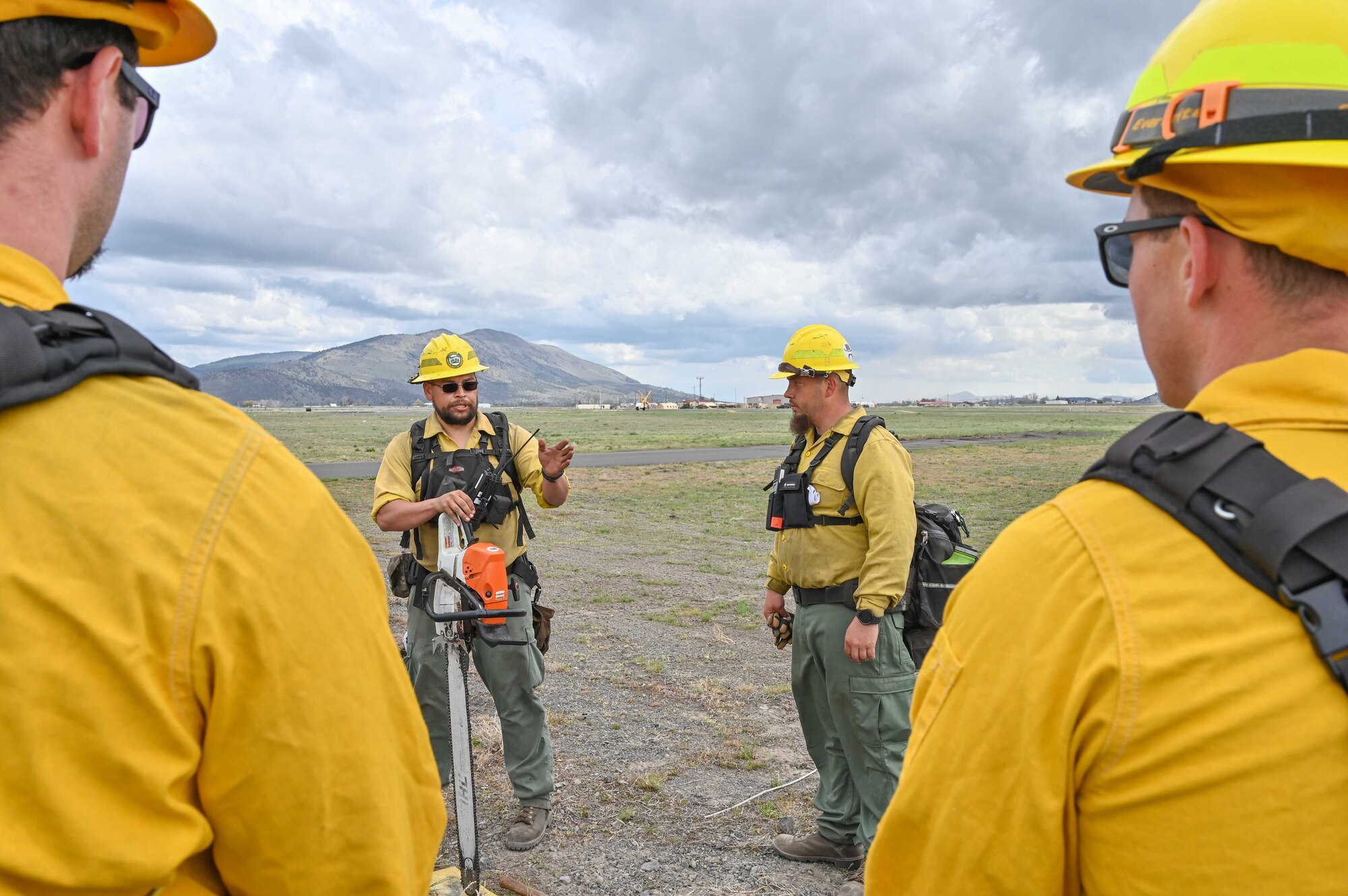 wildland fire fighters