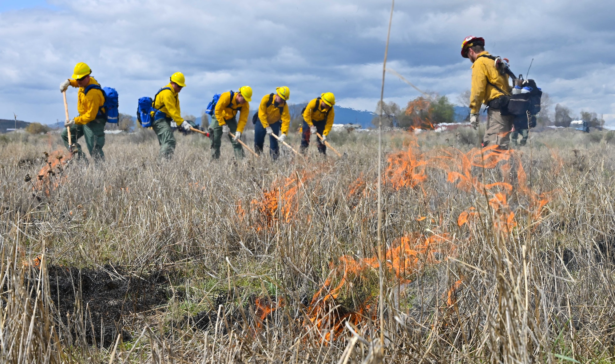 wildland fire fighters