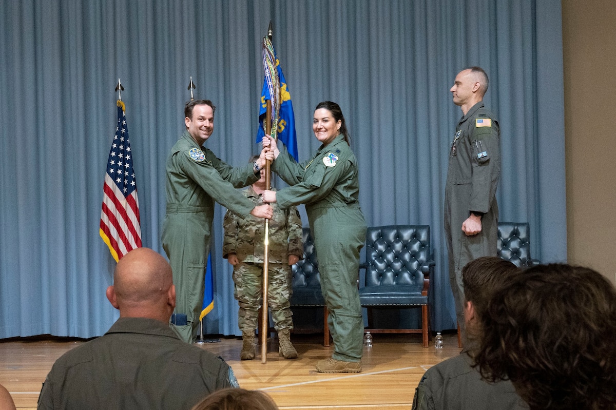 Van Weezendonk assumes command of 96th Flying Training Squadron