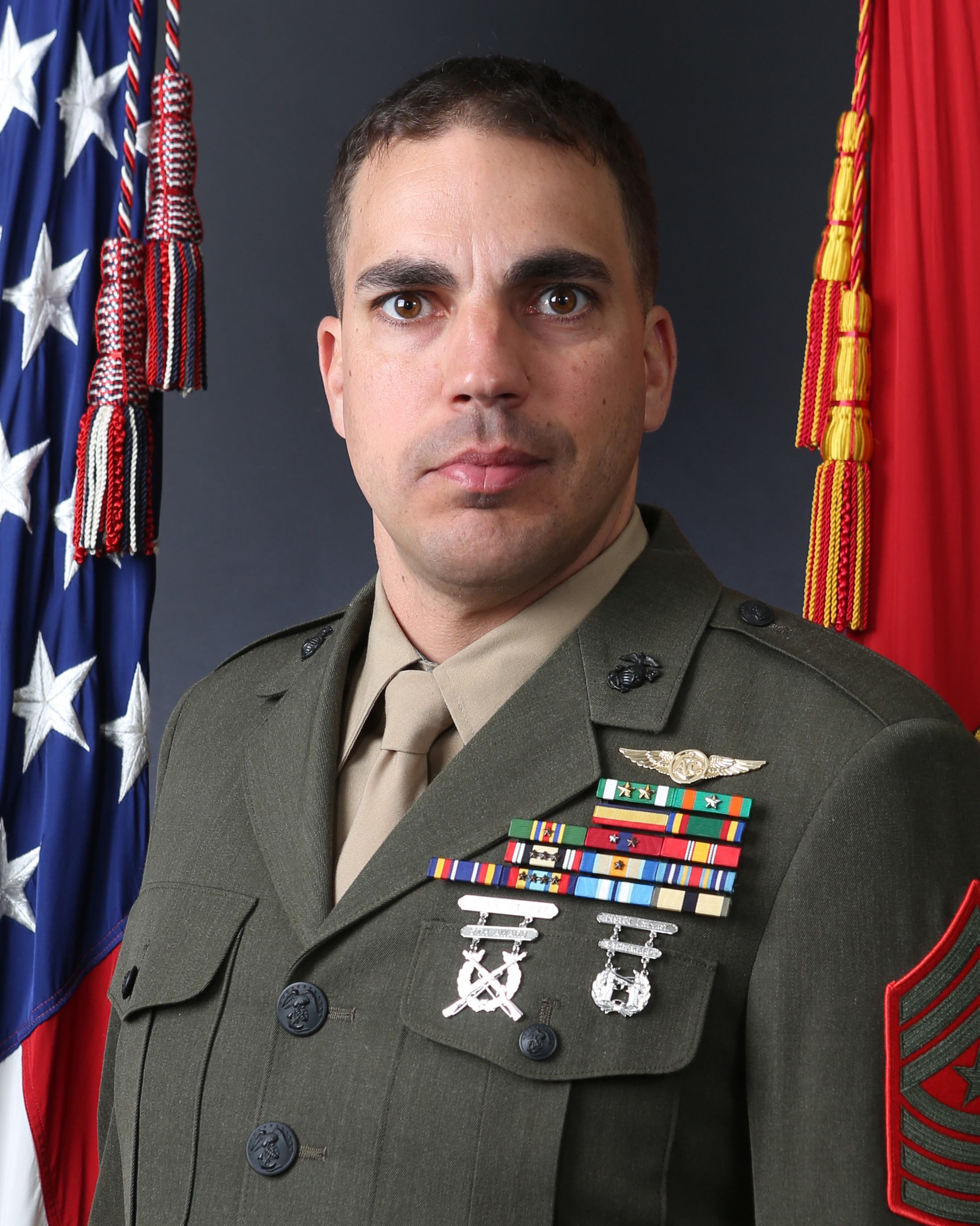 Sergeant Major Joseph P. Olander > 2nd Marine Aircraft Wing