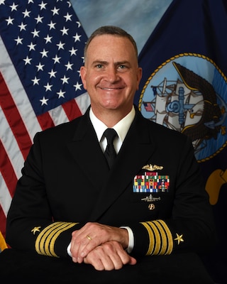 WASHINGTON (Jan. 24, 2023) – Official photo of U.S. Navy Capt. Gregory M. Zettler, program manager of the U.S. Navy’s Conventional Prompt Strike Program (CPS). (U.S. Navy Photo/Released)