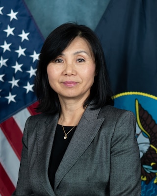 Official photo of Ms. Kelly Lee, director for U.S. Navy Strategic Systems Programs (SSP) Plans and Programs division. Ms. Lee is a member of the U.S. Senior Executive Services (SES) and serves as a member of the SSP Board of Directors. (U.S. Navy Photo/Released)