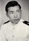 Coast Guard Academy photo of Jack Ngum Jones, 1949 Tide Rips