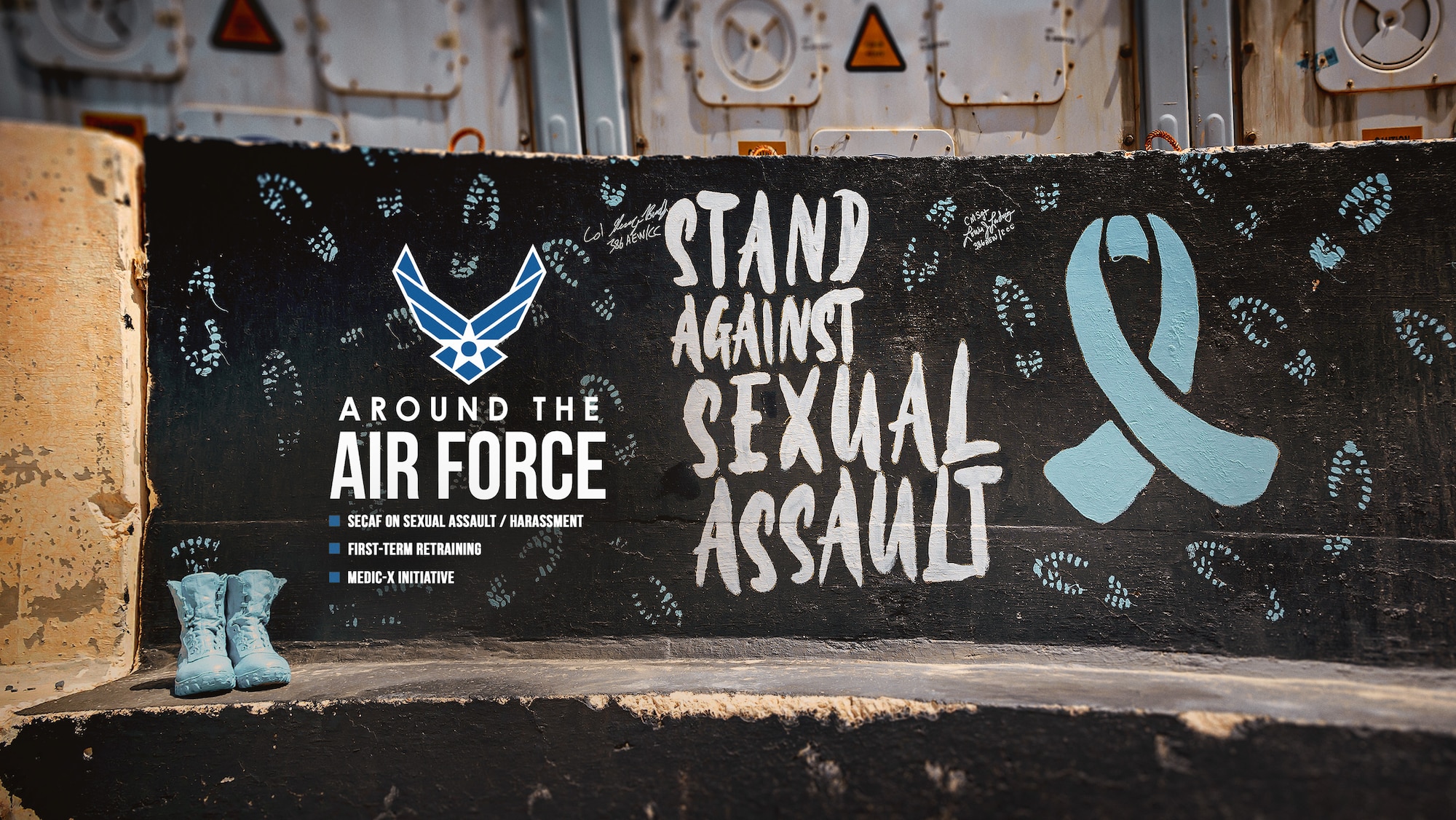 Around the Air Force SECAF on Sexual Assault, Harassment - First-term Retraining image