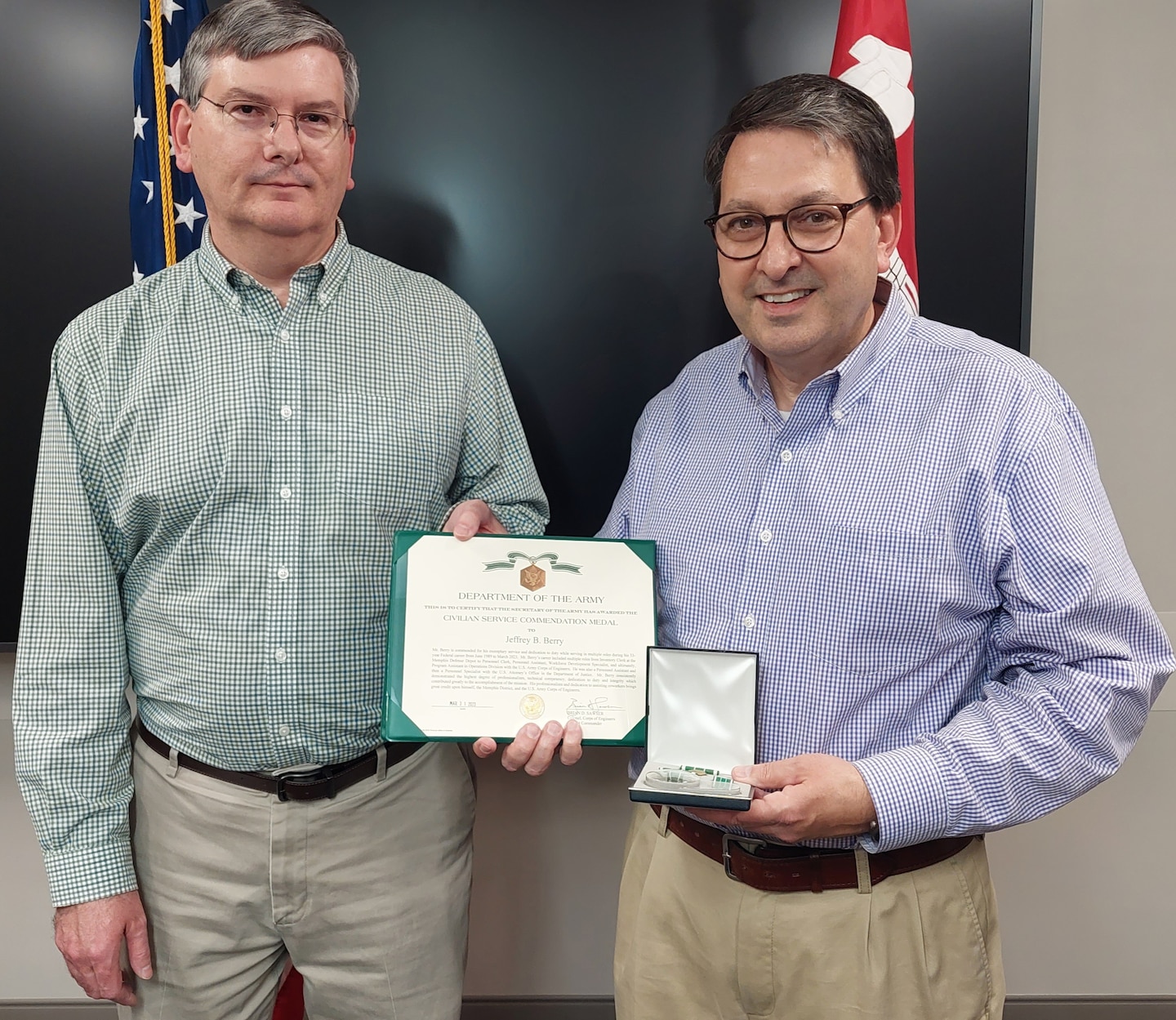 Knowledgeable. Caring. An asset. Kindhearted. Selfless. Friend. Guru. A bright light. Trustworthy. These are words chosen to describe colleague, friend, and recently retired Program Assistant, Mr. Jeff Berry. 

Even with solid attempts made at convincing him to stay, Berry celebrated his retirement of 33 years of federal service in a ceremony surrounded by friends, family, and colleagues.