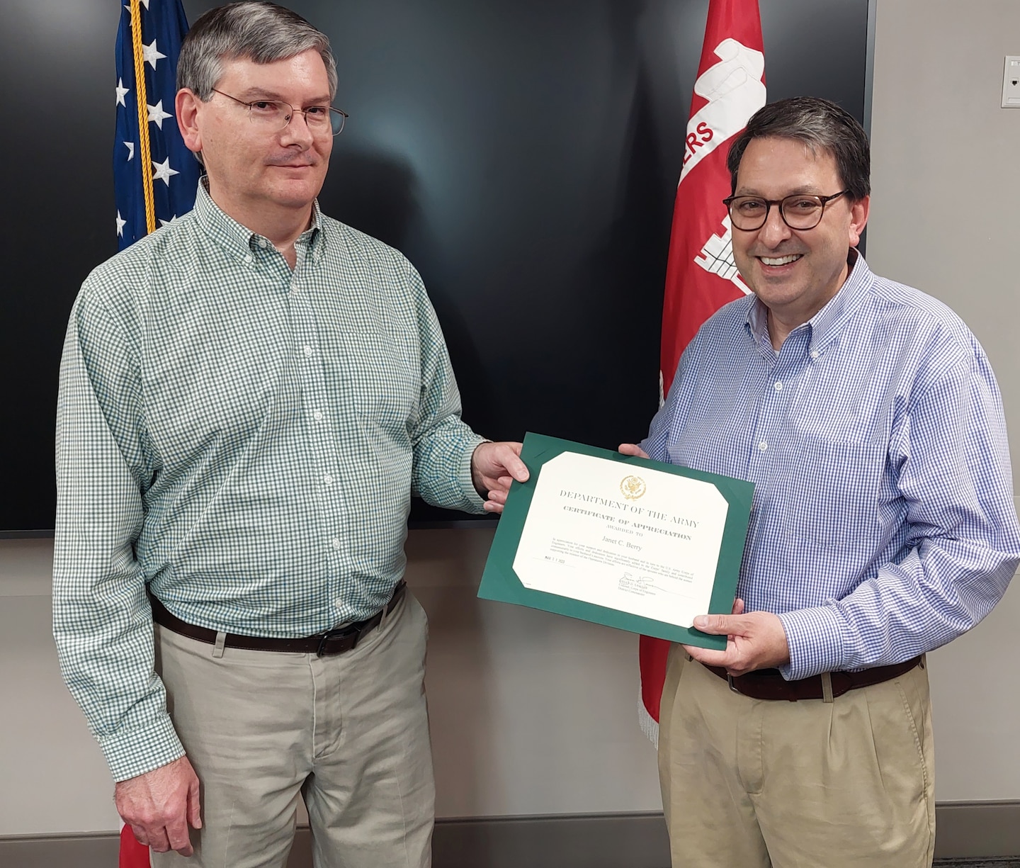Knowledgeable. Caring. An asset. Kindhearted. Selfless. Friend. Guru. A bright light. Trustworthy. These are words chosen to describe colleague, friend, and recently retired Program Assistant, Mr. Jeff Berry. 

Even with solid attempts made at convincing him to stay, Berry celebrated his retirement of 33 years of federal service in a ceremony surrounded by friends, family, and colleagues.