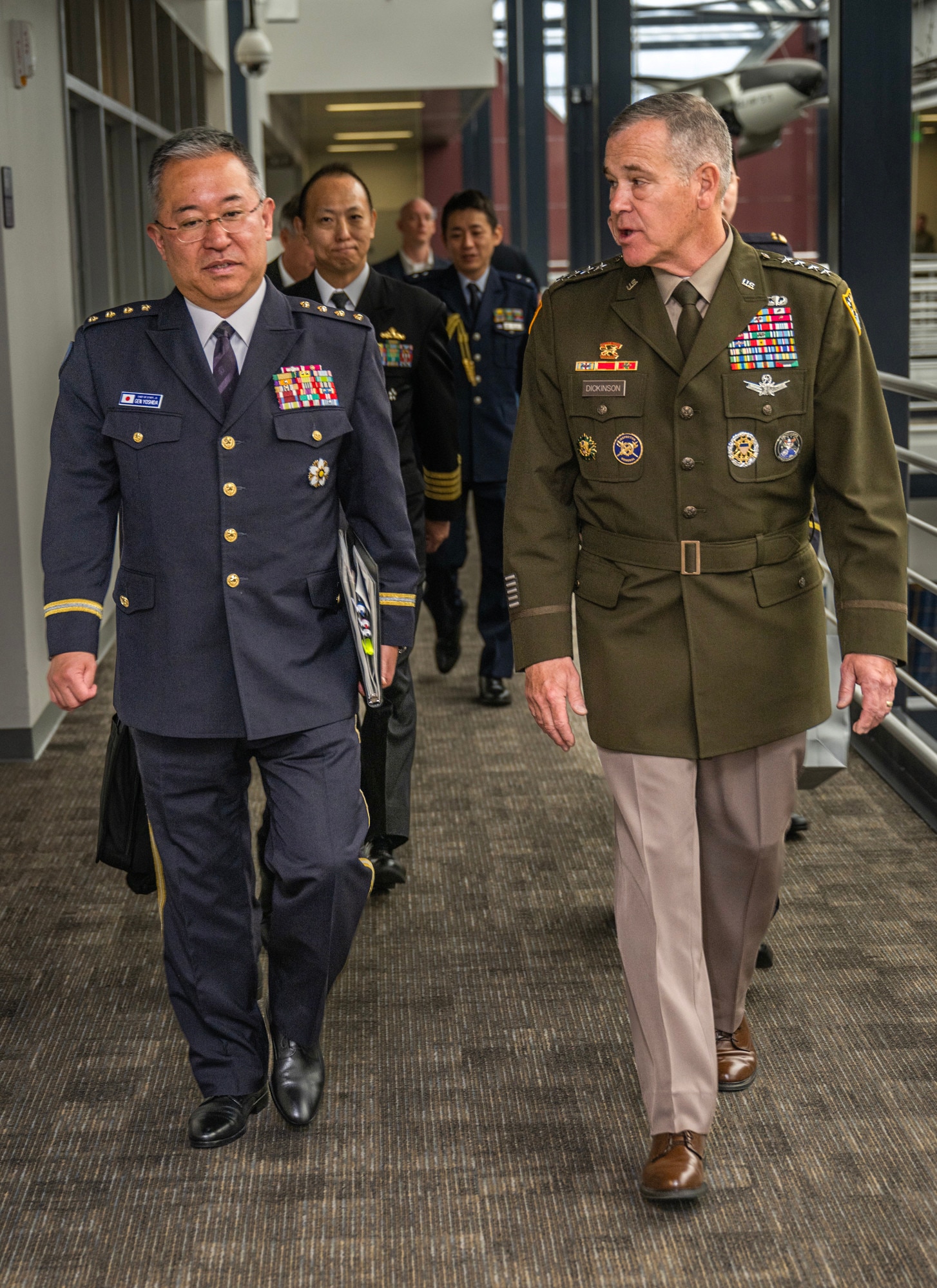 USSPACECOM hosts Chairman of the Japanese Joint Staff