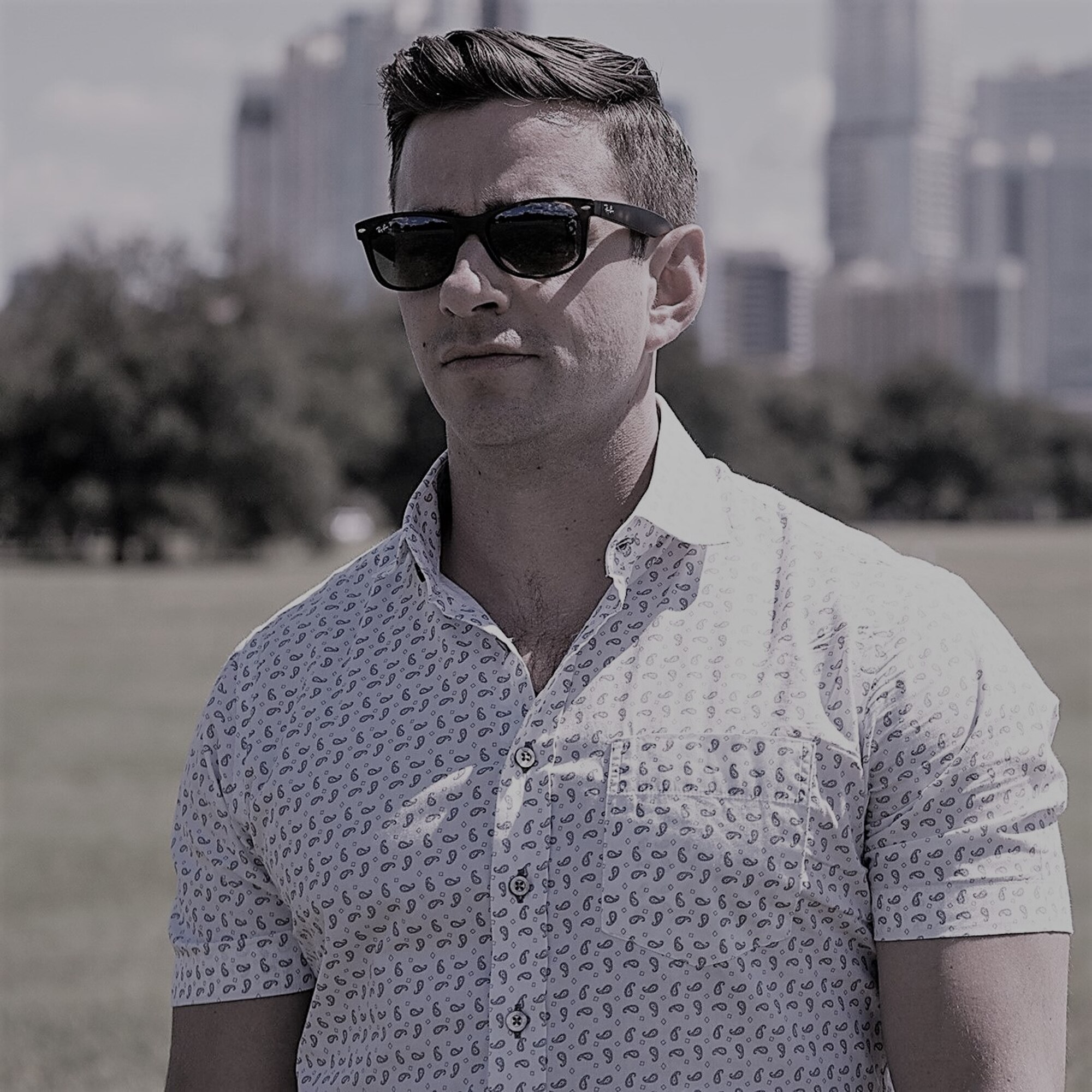 Photo of Trevor Clark in civilian clothes