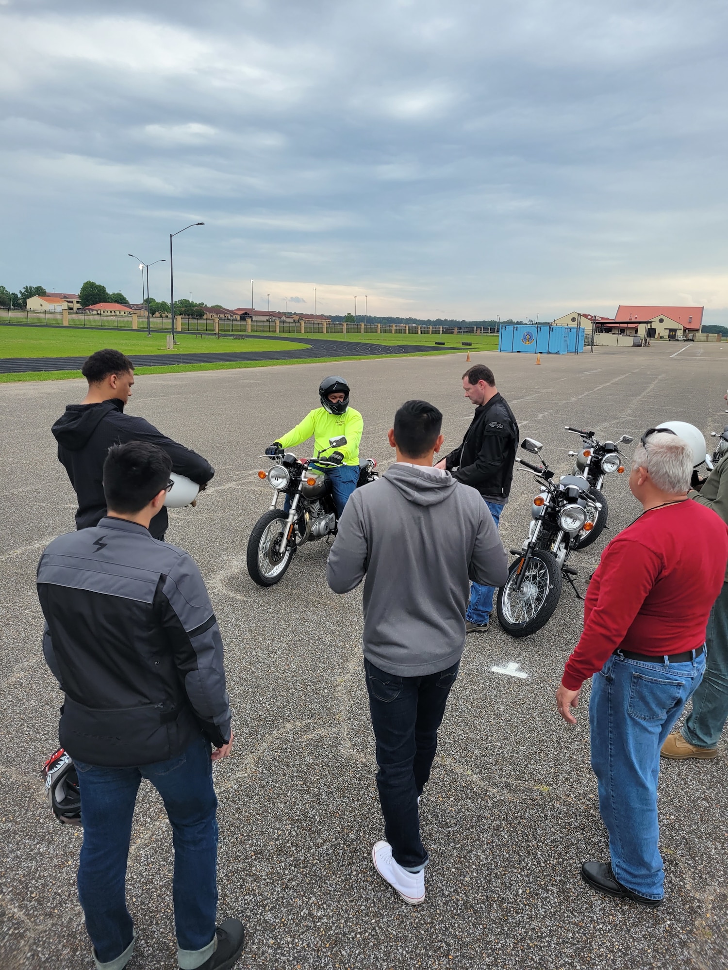 May is Motorcycle Safety Month, and the installation is reflecting on recent losses due to private motor vehicle accidents. The training gives a rider the basic skills needed to operate a motorcycle safely, and if you are a new rider, it's best not to jump straight into heavy traffic. For example, ride in parking lots or in your neighborhood first to get a feel for the bike.