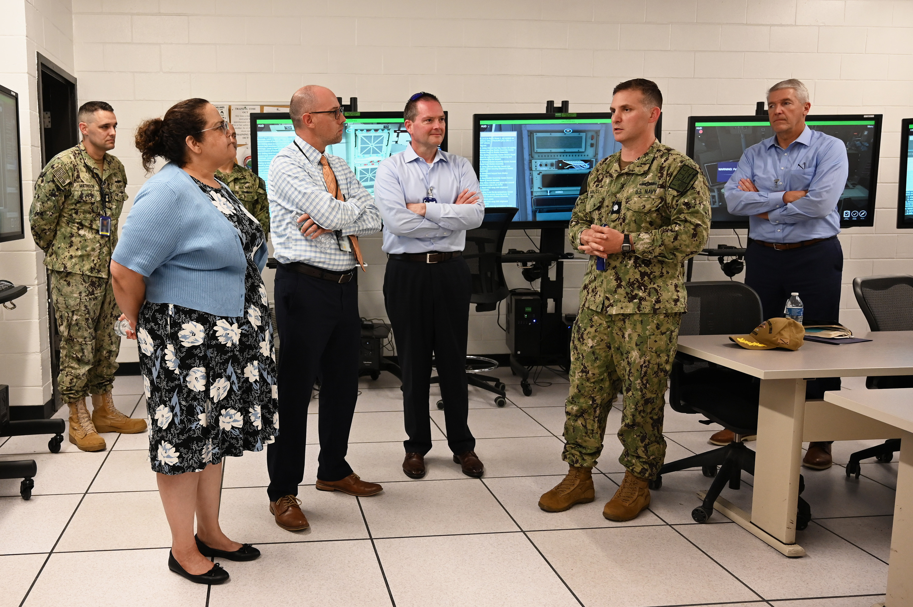 My Navy HR Chief Information Officer Visits CIWT to Talk IW Training