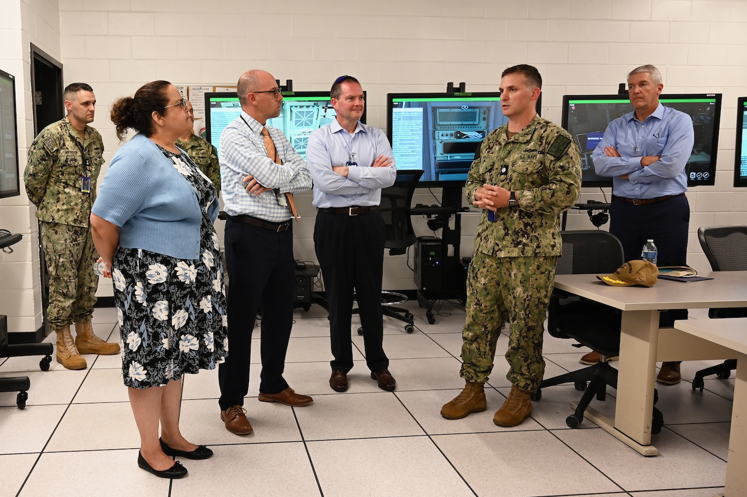 My Navy HR Chief Information Officer Visits CIWT to Talk IW Training