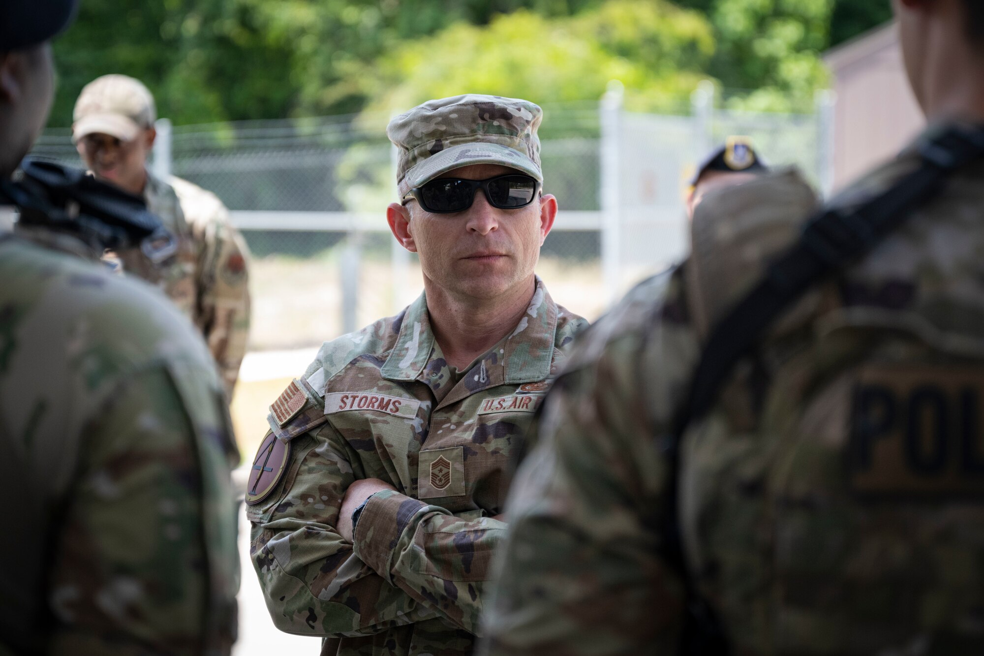 During the visit, members of the 4th FW provided Storms with a first-hand look at how Seymour Johnson develops professional Airmen ready to produce and project agile combat airpower for America.