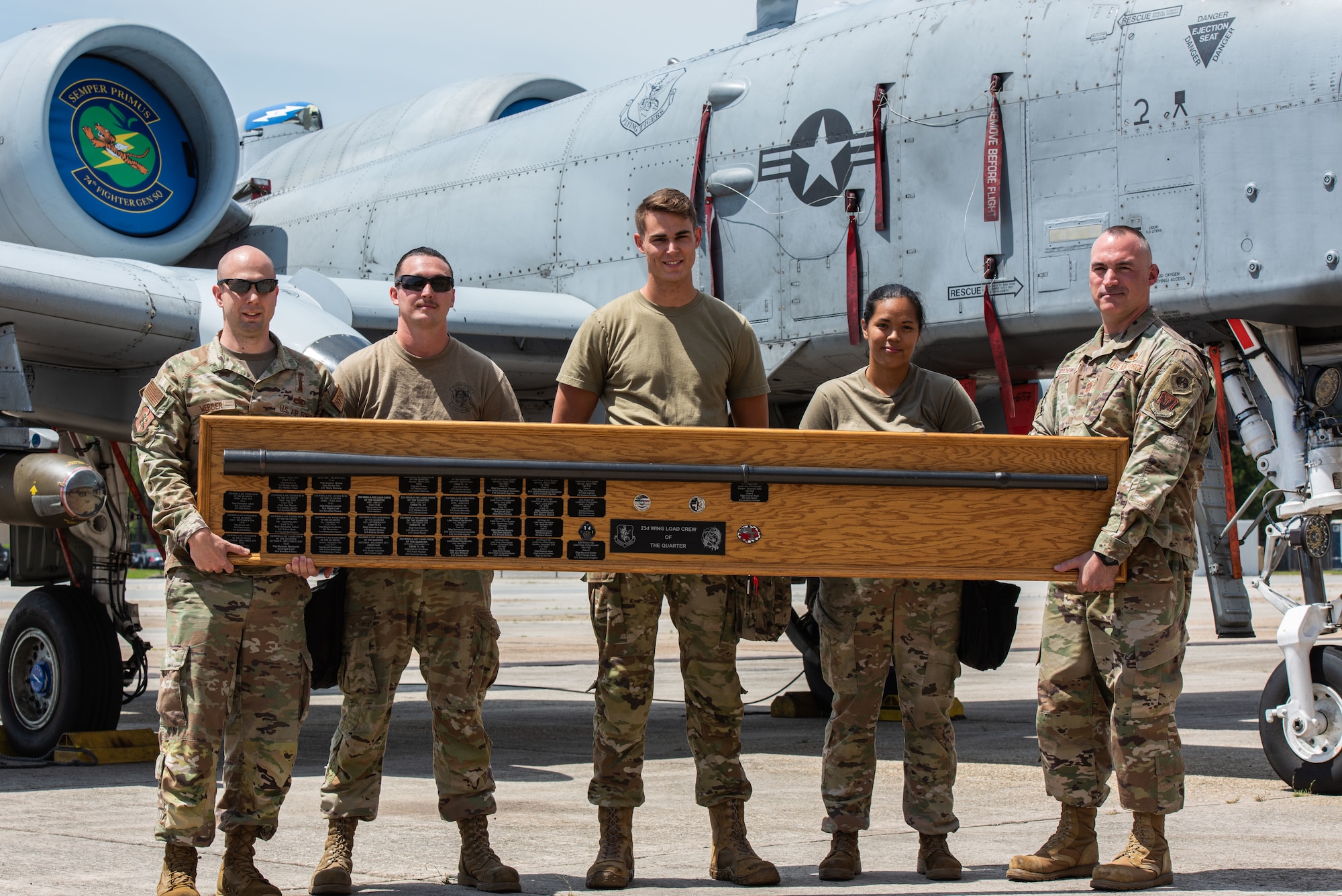Airman competes in load comp