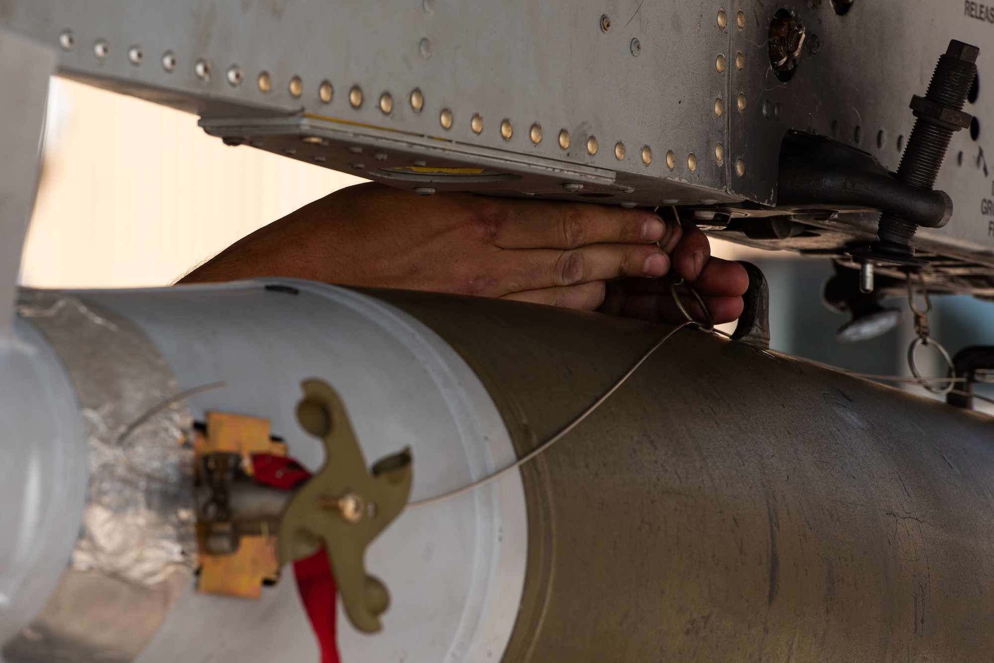 Airman competes in load comp