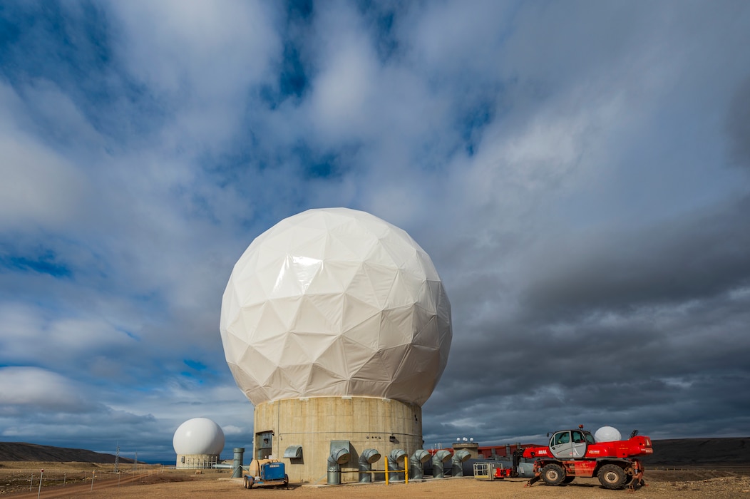 PITUFFIK SPACE BASE, Greenland – Clouds roll over the Thule Tracking Station, known as callsign POGO, operated by the 23rd Space Operations Squadron, Detachment 1, at Pituffik Space Base, Greenland, Aug. 11, 2022. POGO is the northernmost unit of seven worldwide tracking stations in the Satellite Control Network. A component of Space Delta 6 - Cyberspace Operations, Det 1’s mission is to provide telemetry, tracking and commanding operations to the U.S. and allied government satellite programs. The detachment’s extreme northern location allows contact with polar orbiting satellites 10-12 times per day ranging in altitude from 120 miles to 24,800 miles above the earth's surface. (U.S. Space Force photo by Paul Honnick)
