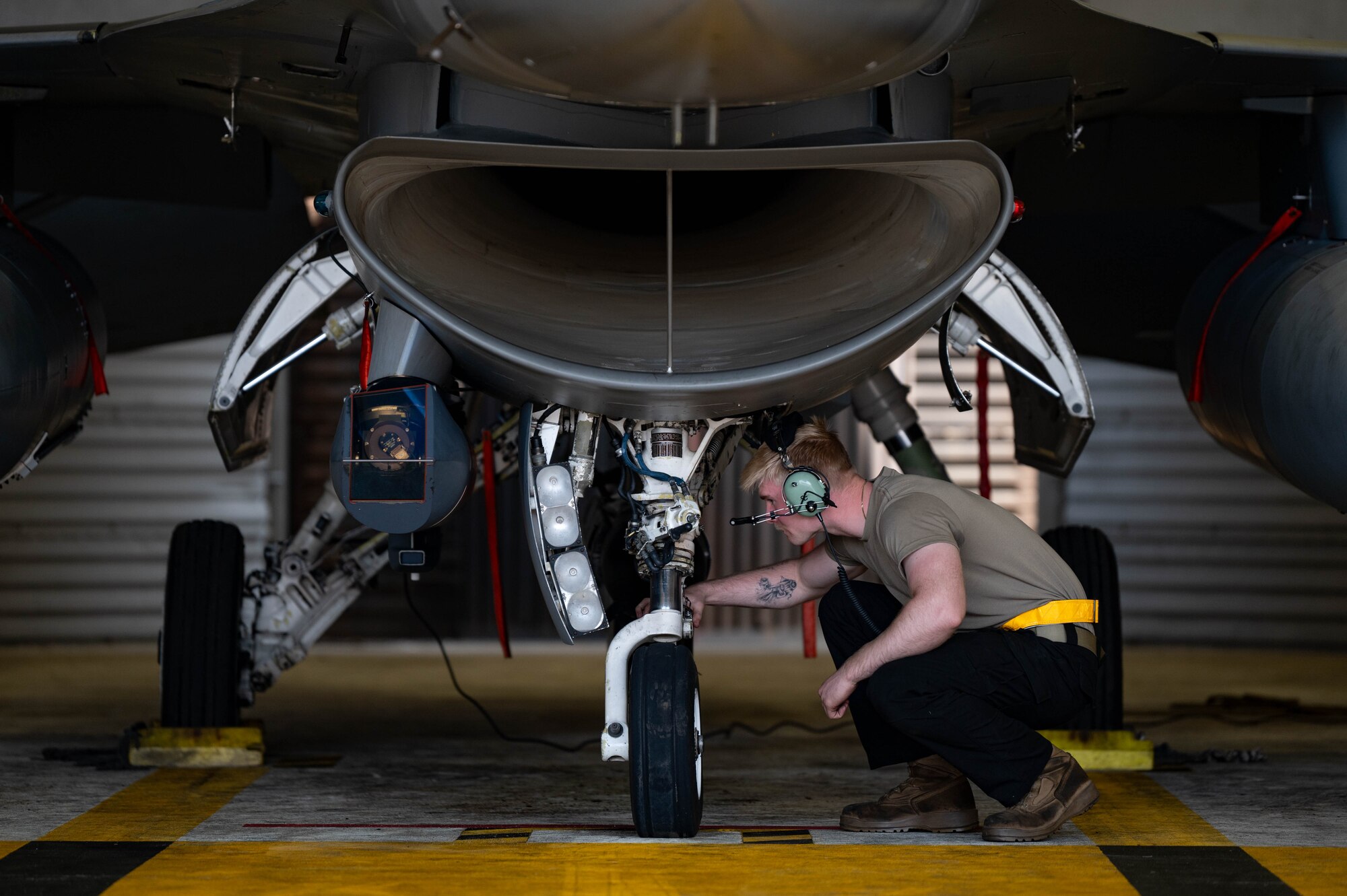 man under jet