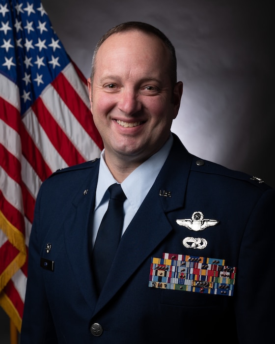 Official Photo of Colonel Stephen G. Shy 130th Operations Group Commander, McLaughlin Air National Guard Base (ANGB), West Virginia.