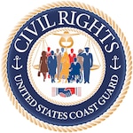 A logo of the USCG Civil Rights team