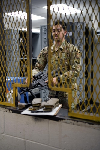 Airman standing