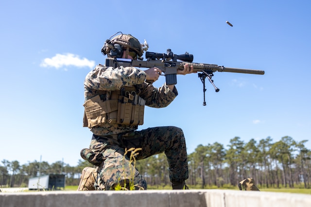 U.S. Marines with VMFA-542 conduct air operations with U.S. Air