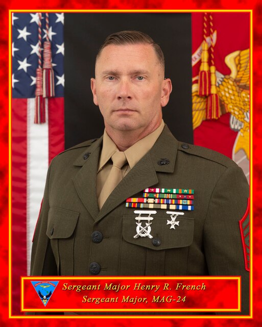 Sergeant Major Henry R. French > 1st Marine Aircraft Wing > Biography