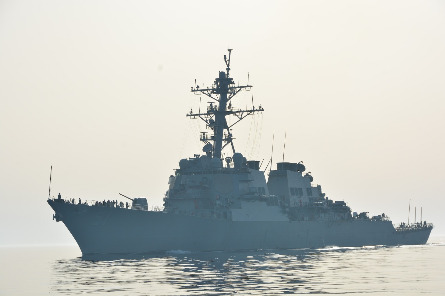 The Arleigh Burke-class guided-missile destroyer USS Arleigh Burke (DDG 51) arrived in Limassol, Cyprus for a scheduled port visit, May 16, 2023.