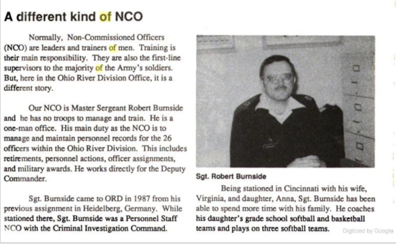 Bob Burnside, RCO Chief, retires after over 52 years of service