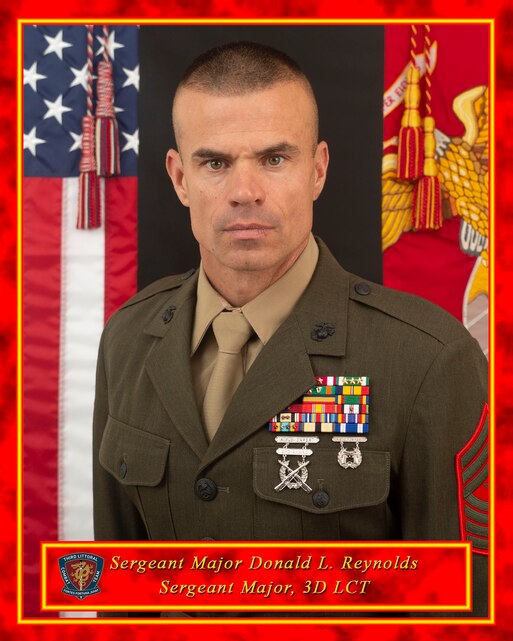 Sergeant Major Donald L. Reynolds > 3rd Marine Division > Biography