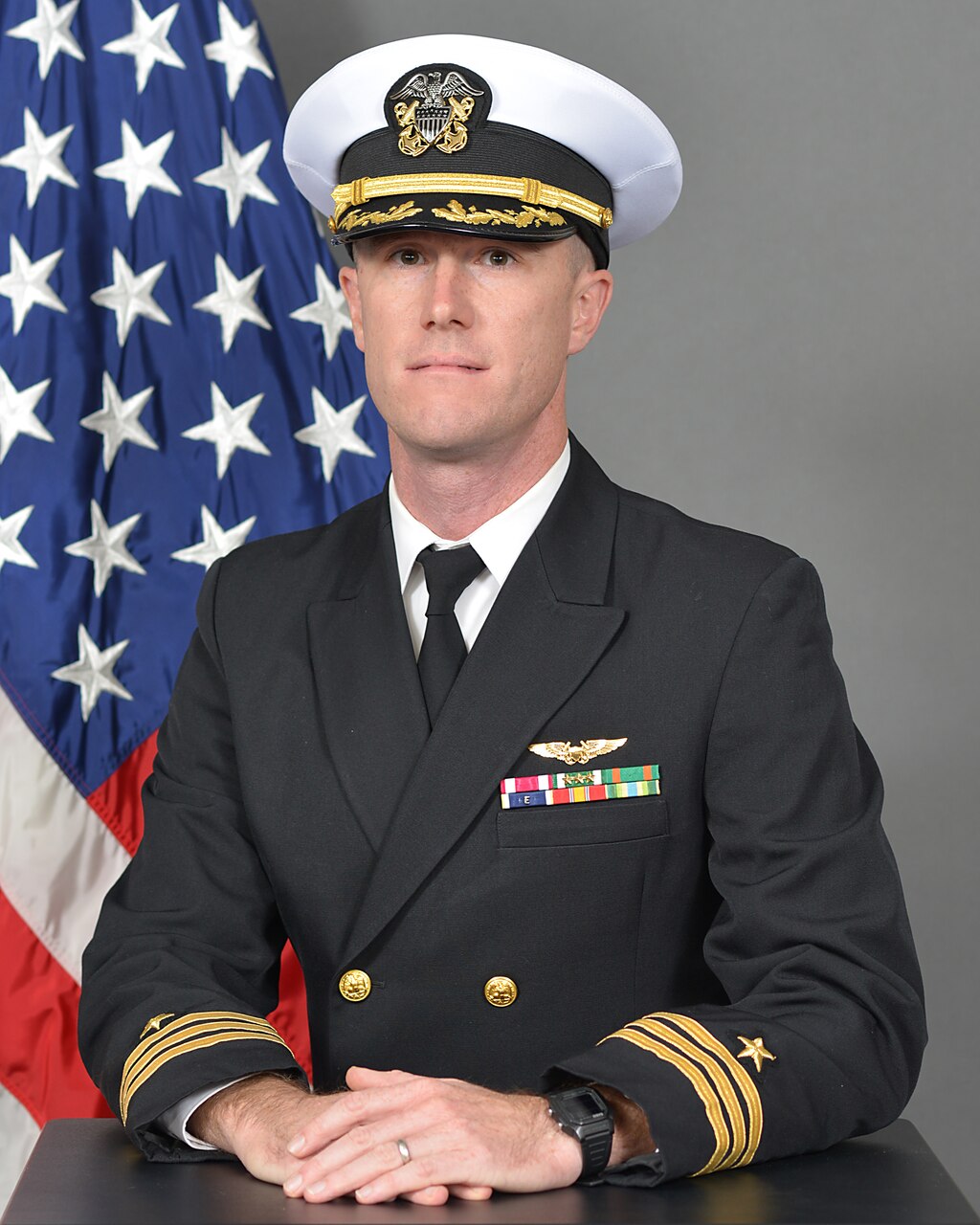Commander Joshua B Sink Naval Air Force U S Pacific Fleet Leader