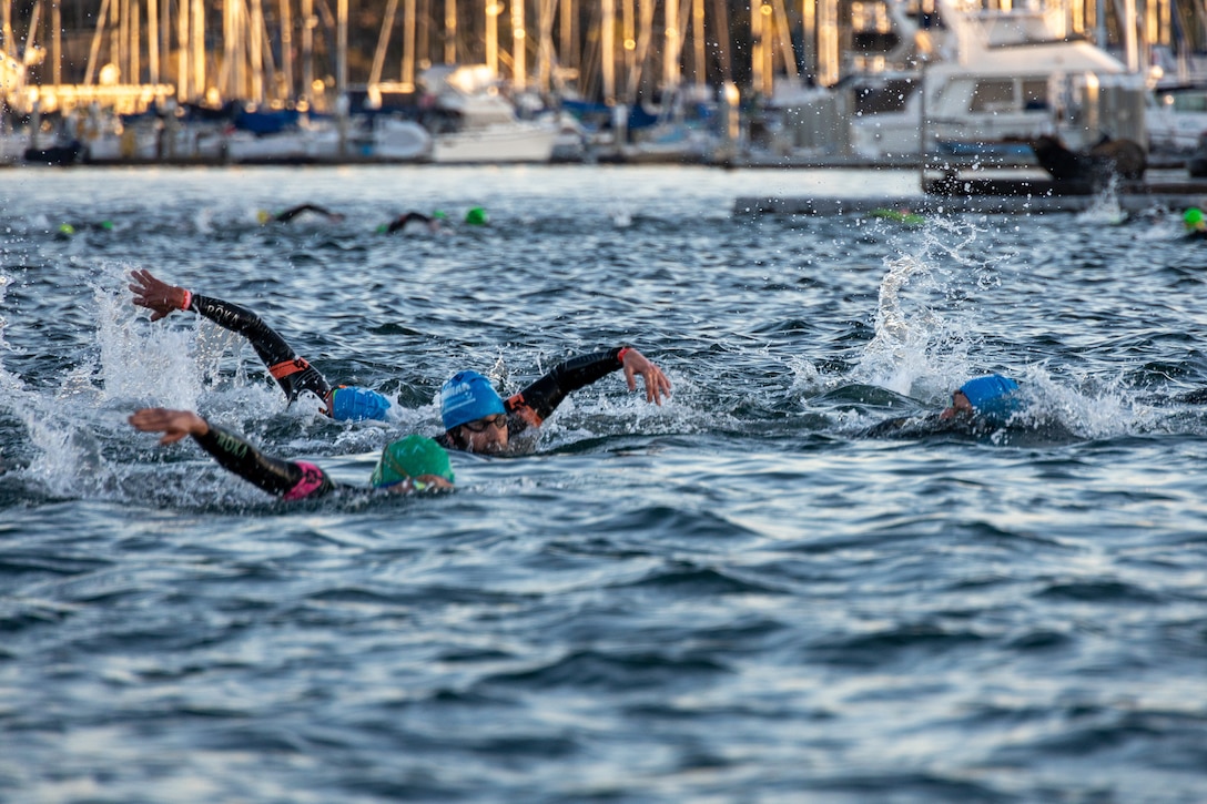 Marines Take on Ironman 70.3 in Oceanside